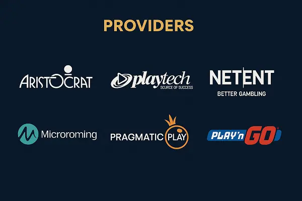 Casino Pokie Software Providers